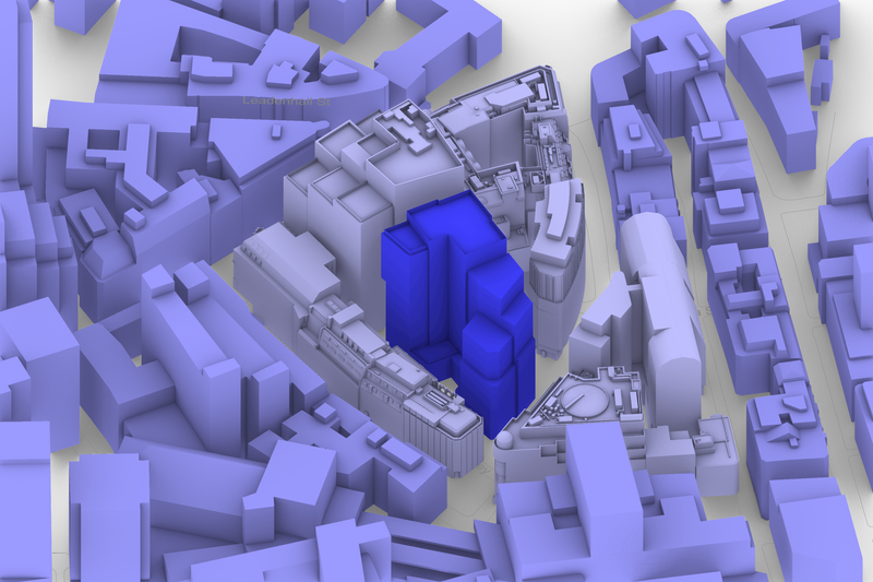 3D Model of Target and Surrounds Utilised for Numerical Modelling