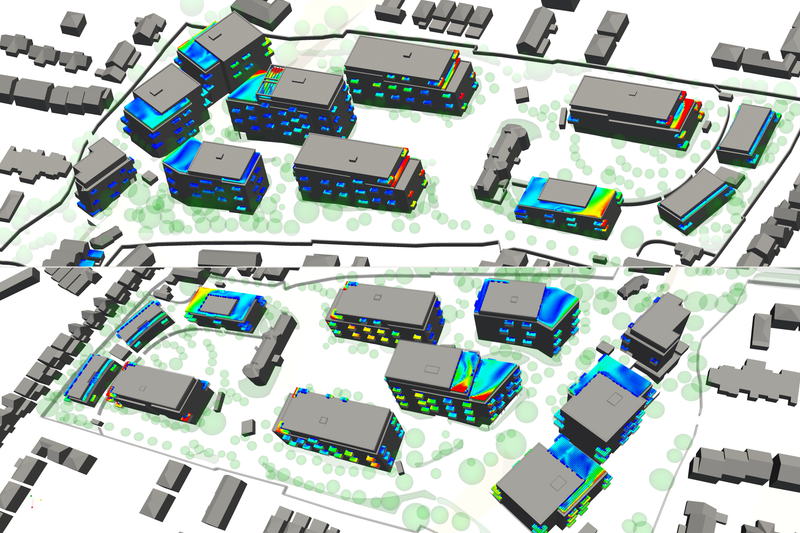 3D Model of Proposed Within Existing Surrounds Utilised for Numerical Modelling