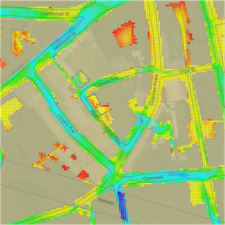 Proposed Site Conditions, Winter UTCI