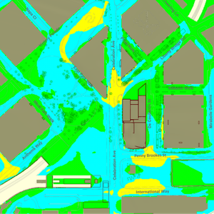 Worst Seasonal Comfort - Plot N16 within Existing Surrounds