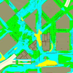 Worst Seasonal Comfort - Plots N16, and N18-19 within Existing Surrounds